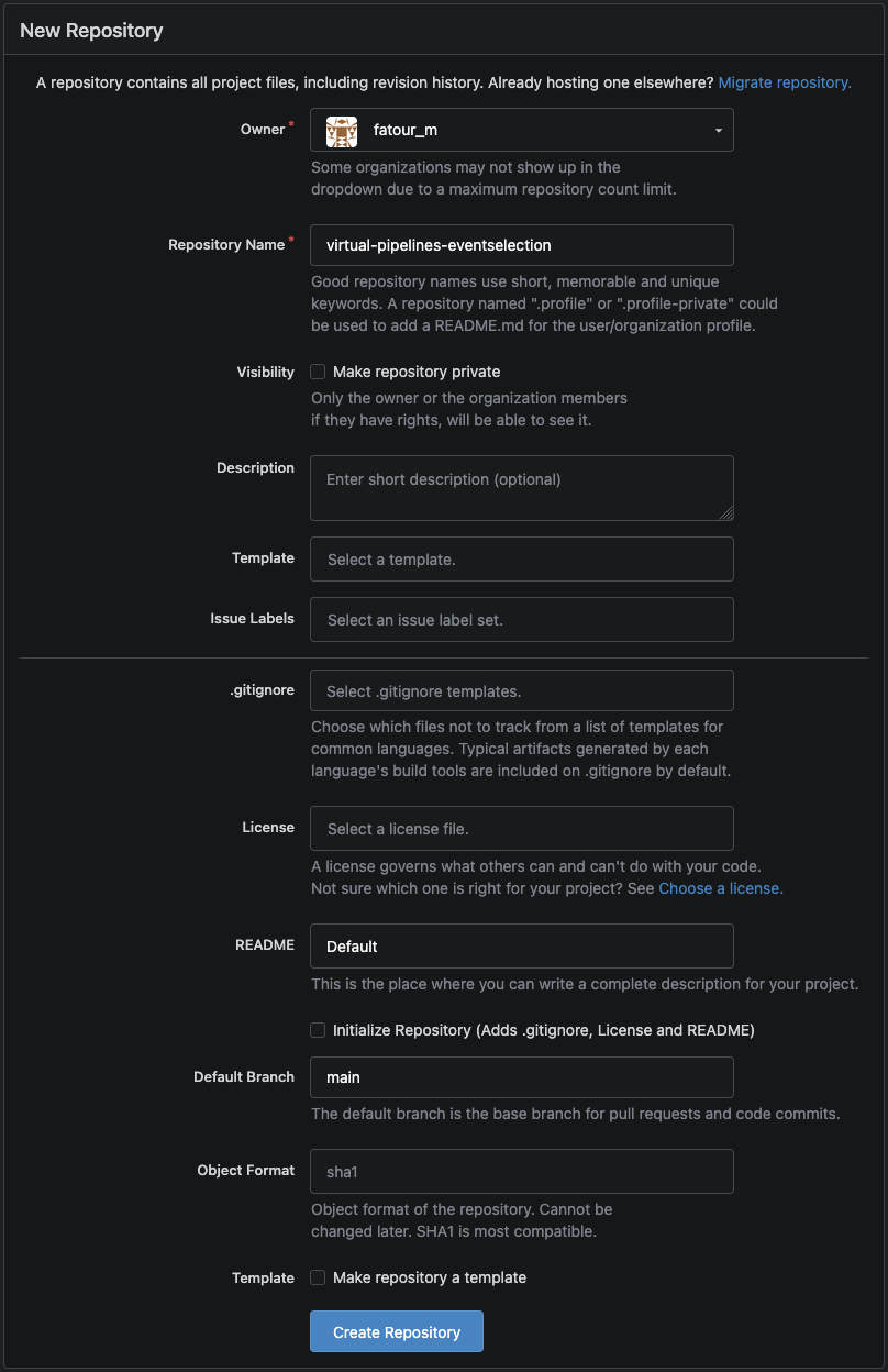 example of a properly-filled-in blank project form
